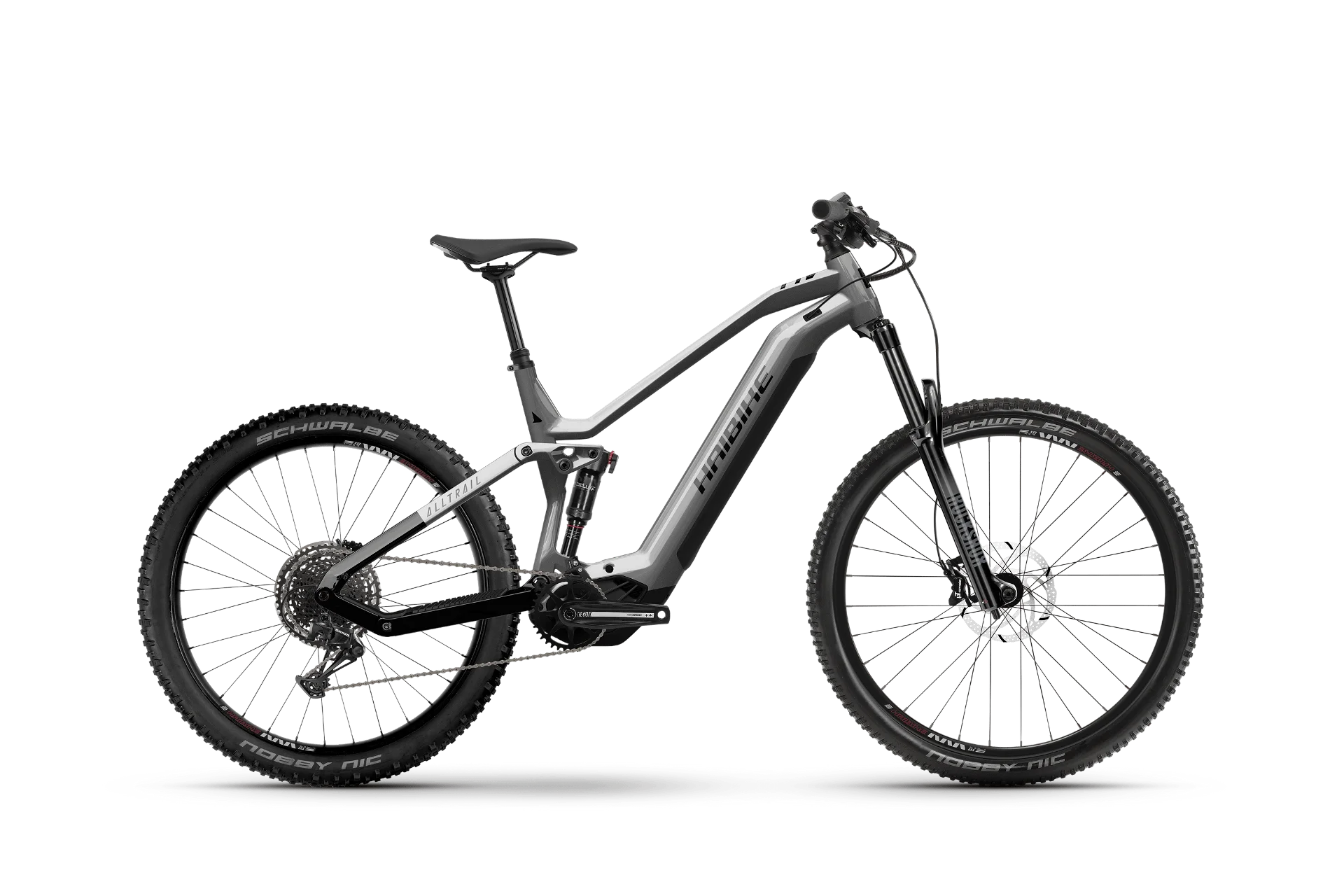 e bike mtb fully 2024 E-Bike Haibike ALLTRAIL 7 MTB Fully platinum/black