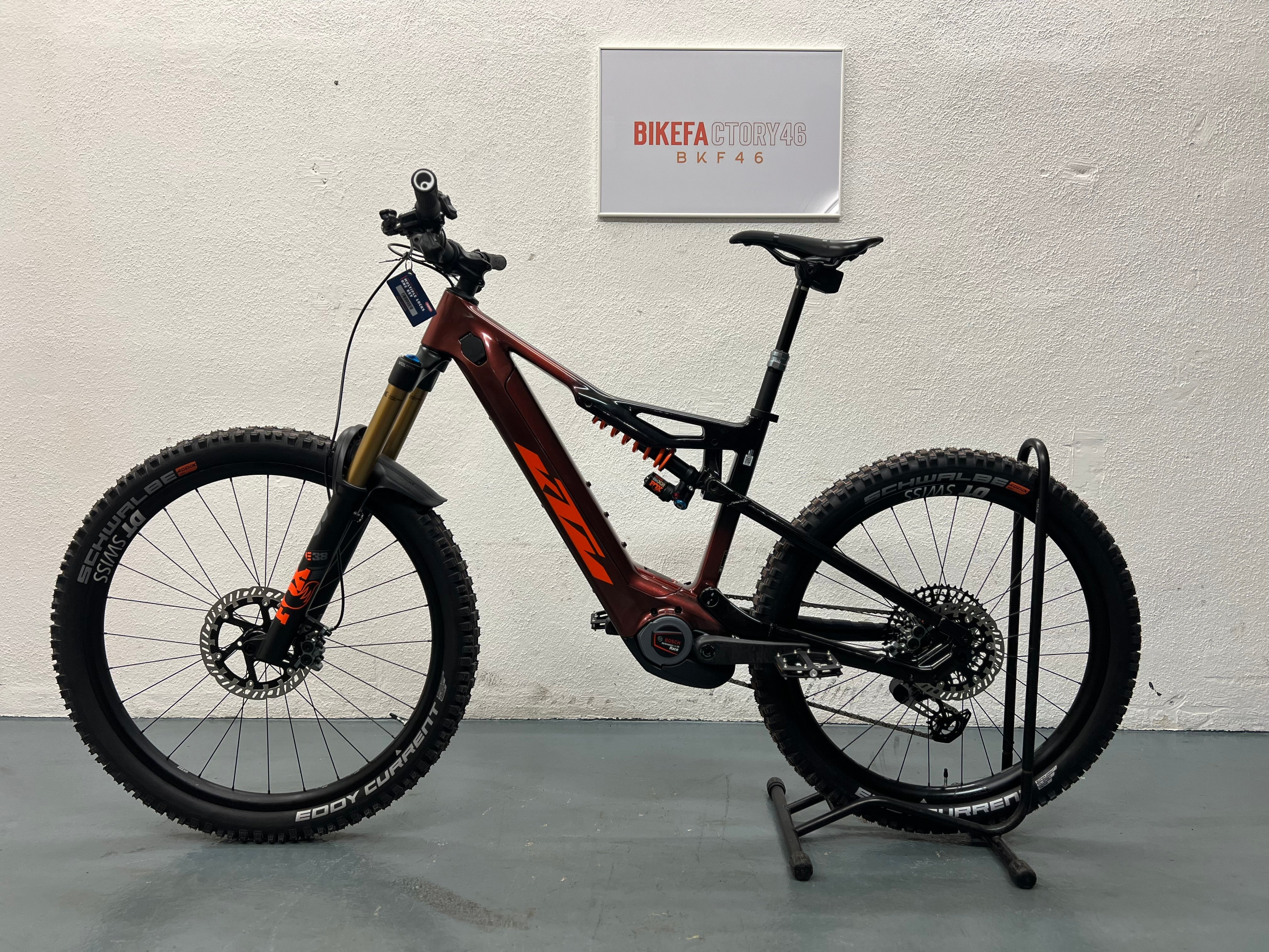 ktm fully e-bike E-Bike KTM MACINA PROWLER EXONIC transparent orange – Bikefactory46