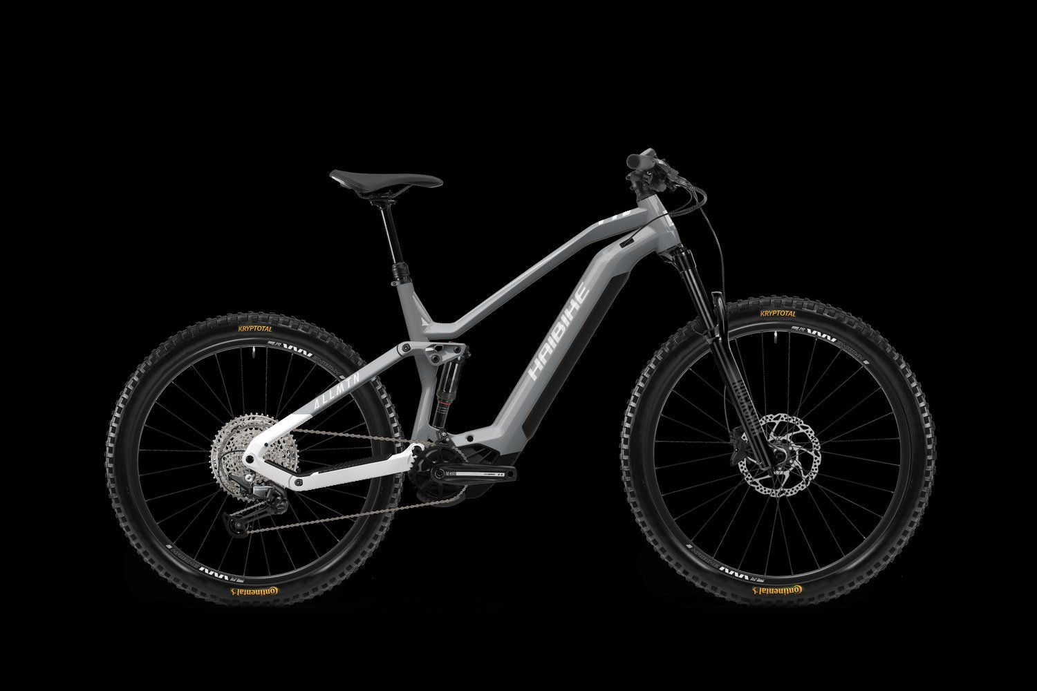 haibike e bike fully 2020 E-Bike Haibike ALLMTN 3 MTB Fully silver surf/white