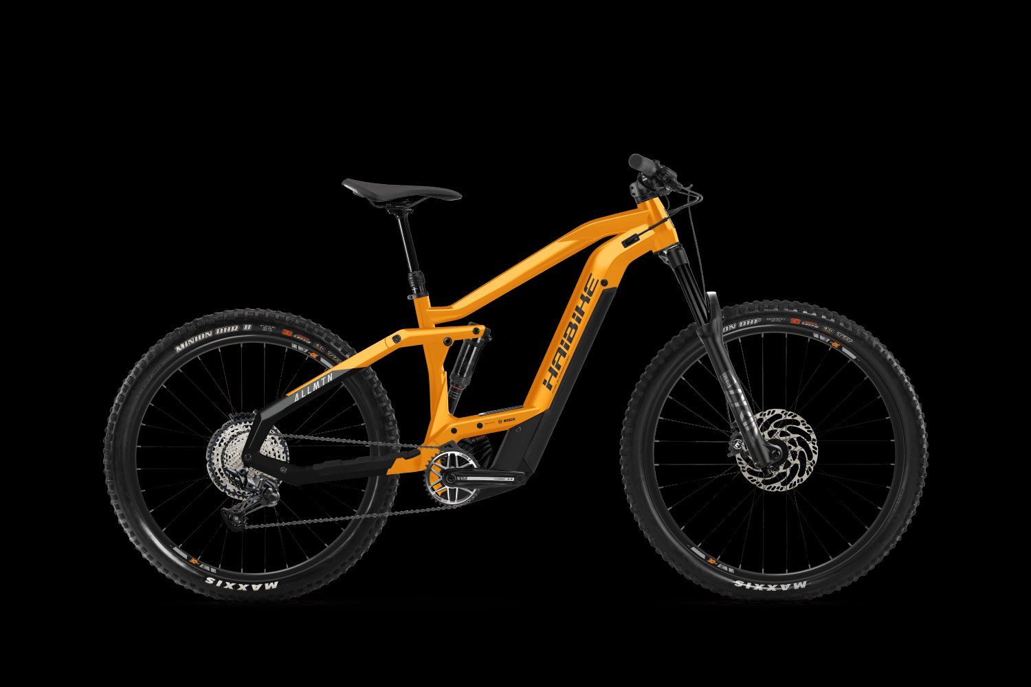 fully e bike haibike E-Bike Haibike AllMtn 4 MTB Fully lava/ black