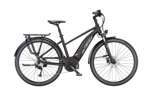 e bike damen schwarz matt E-Bike MACINA FUN A510 black matt – Bikefactory46