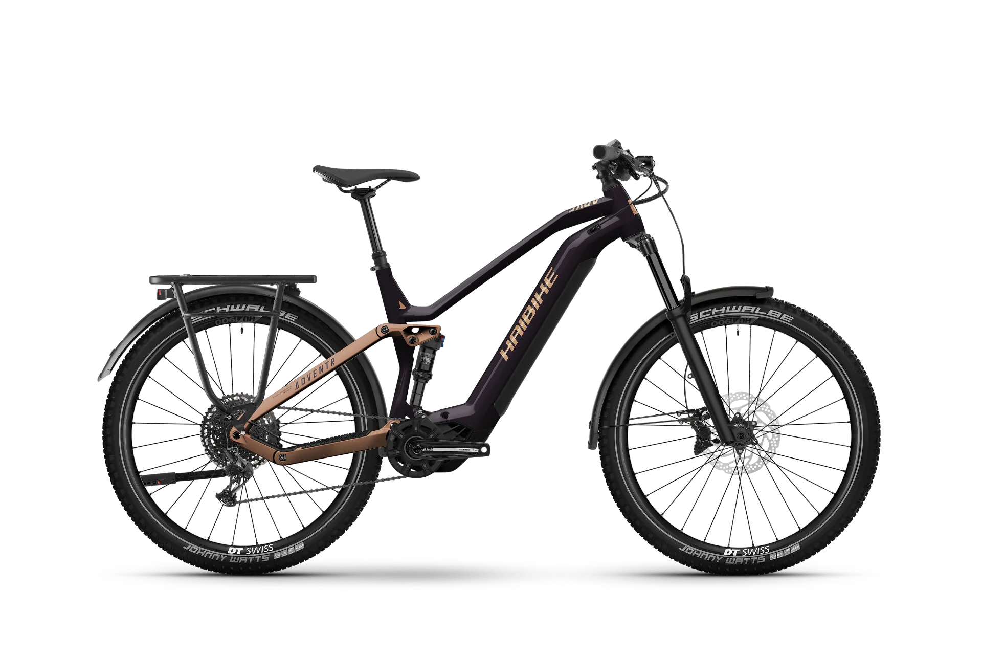 E-Bike Haibike Adventr SE MTB Fully purple/cognac - gloss 2024