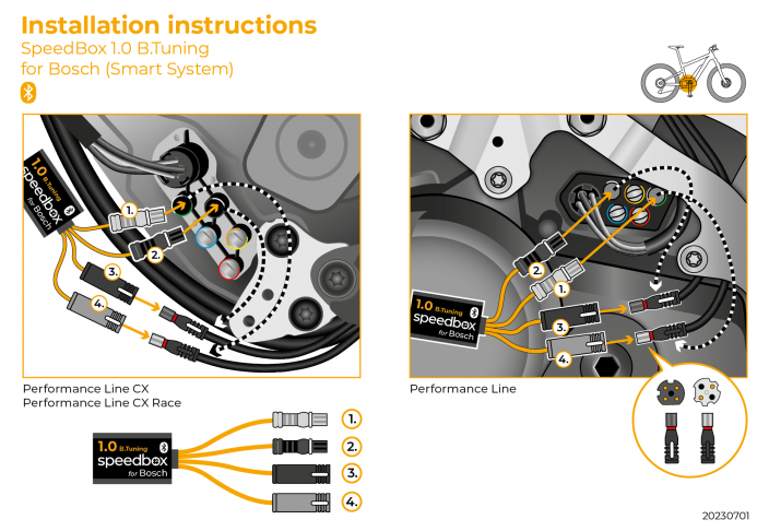 Chiptuning SpeedBox 1.0 B.Tuning für Bosch (Smart System) mit App