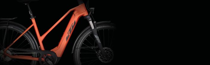ktm e bike damen rot E-BIKE MACINA GRAN 610 burnt orange matt – Bikefactory46