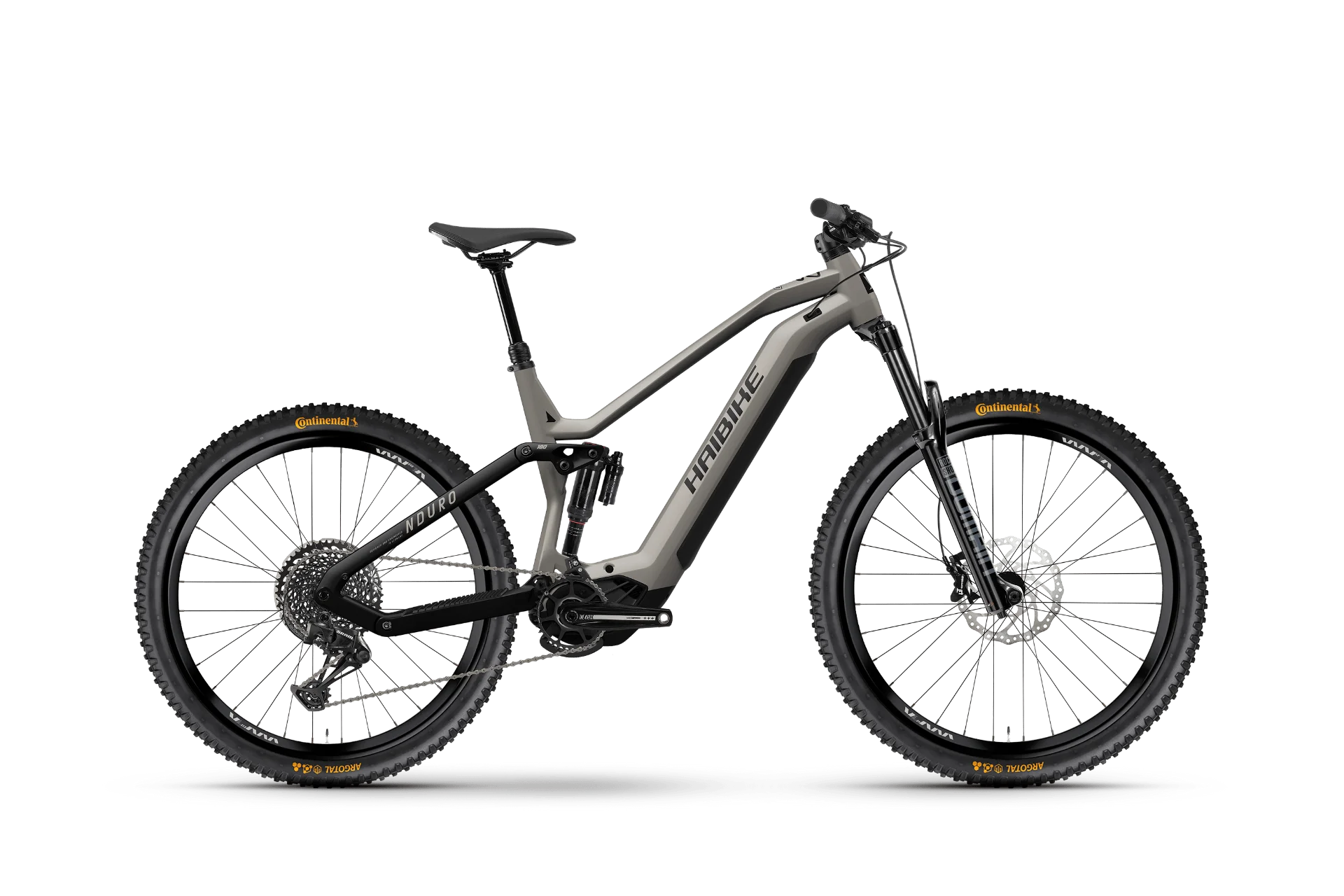 E-Bike Haibike Nduro 6 MTB Fully urban grey/black - matt 2024