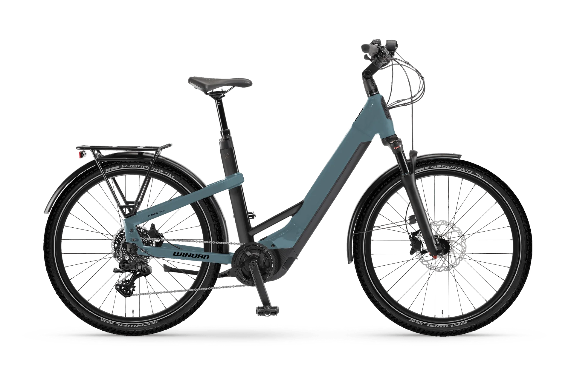 E-Bike Winora Yakun X10 - Low Low sharkblue matt 2024