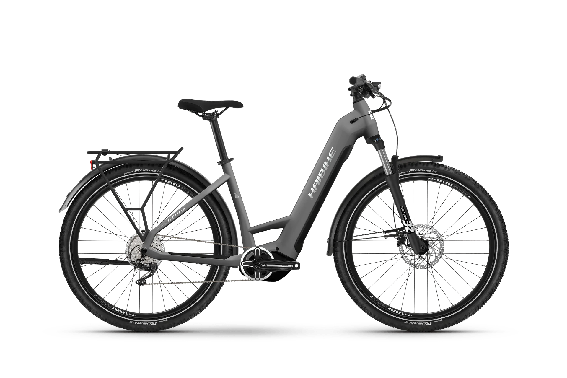 E-Bike Haibike Trekking 4 - Low Low dark silver/pearl - matt 2024