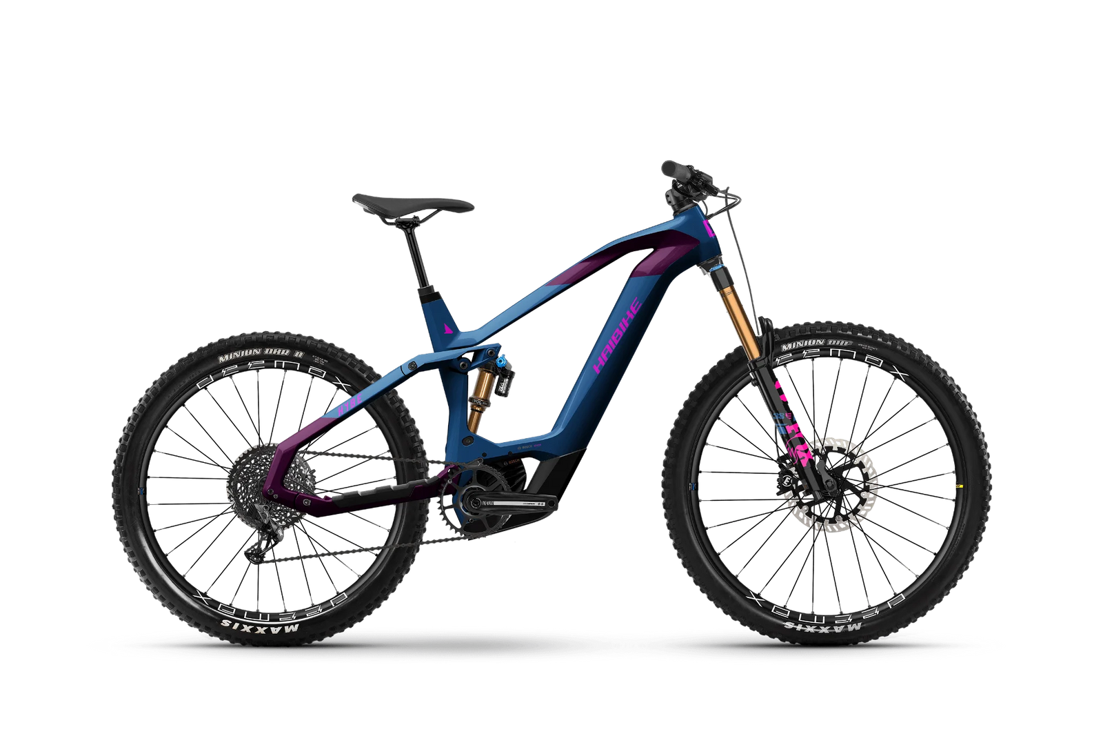 haibike e-bike fully 2024 E-Bike Haibike HYBE 11 MTB Fully blue/magenta/pink