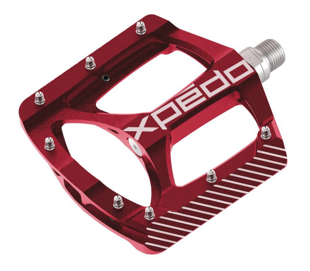 Pedal Xpedo ZED, rot, 9/16", Plattform, XMX27AC